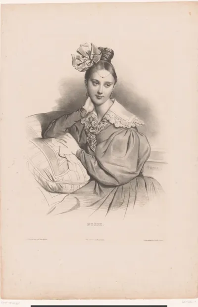 Portret van een jonge Russische vrouw
