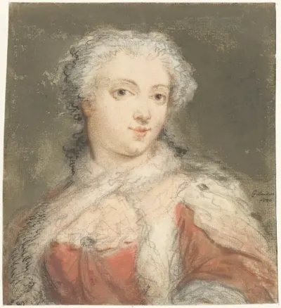 Portret van een jonge vrouw