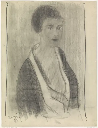 Portret van een jonge vrouw