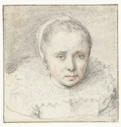 Portret van een jonge vrouw