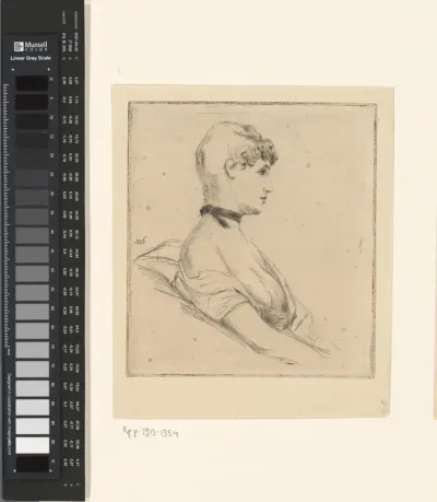 Portret van een jonge vrouw
