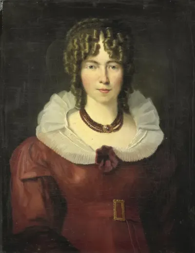 Portret van een jonge vrouw