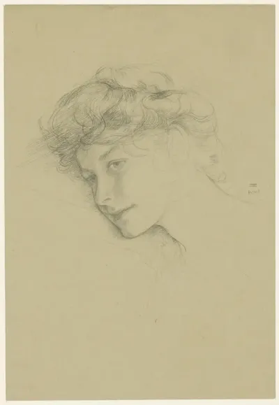 Portret van een jonge vrouw