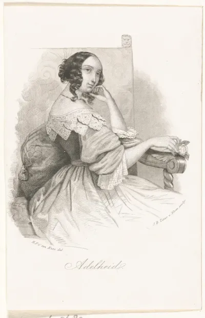 Portret van een jongedame