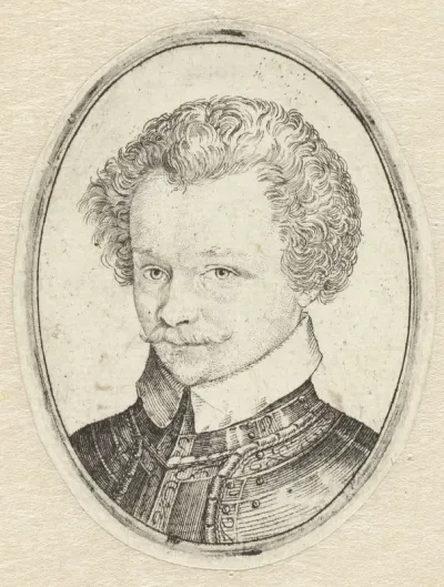 Portret van een jongeman in harnas