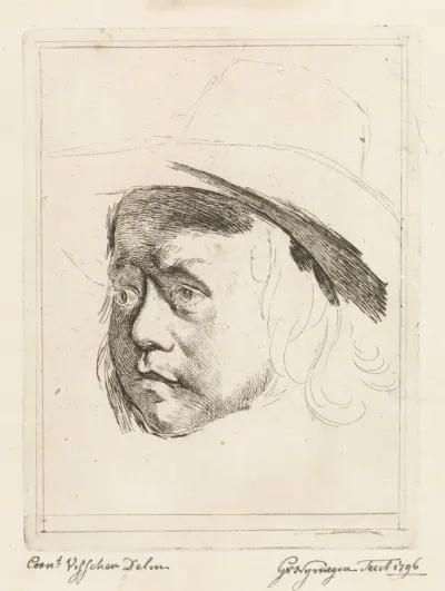 Portret van een jongen met hoed