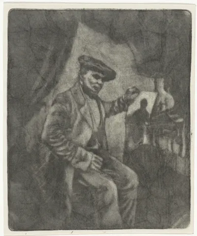 Portret van een kunstenaar