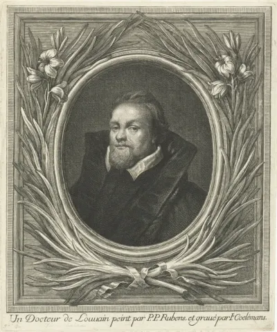 Portret van een Leuvense doctor (Joh. Brandt?)