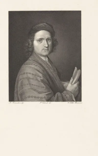 Portret van een man met brief