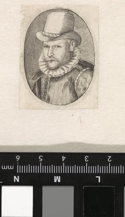 Portret van een man met hoed