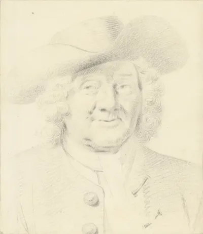 Portret van een man met hoed