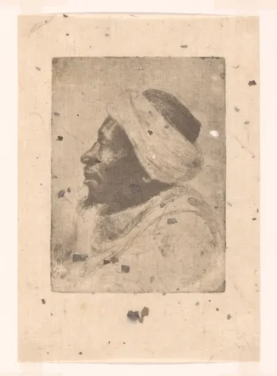 Portret van een man met tulband