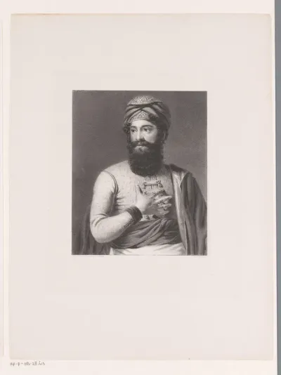 Portret van een man met tulband
