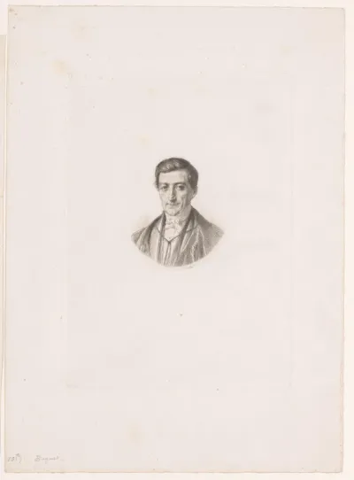 Portret van een man, mogelijk Baguet