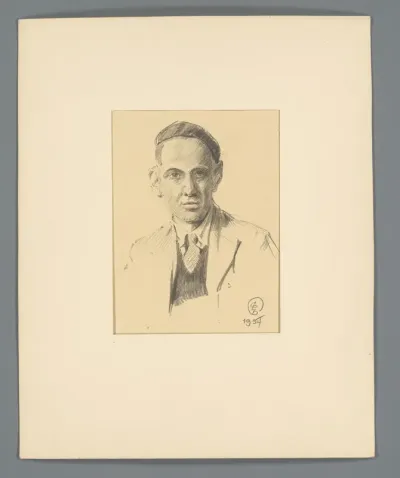 Portret van een man, mogelijk C.F. van Schagen