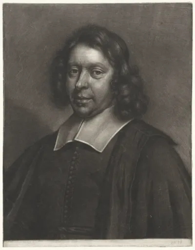Portret van een man, mogelijk de predikant Hendrick Blancheteste