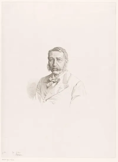 Portret van een man, mogelijk Drion