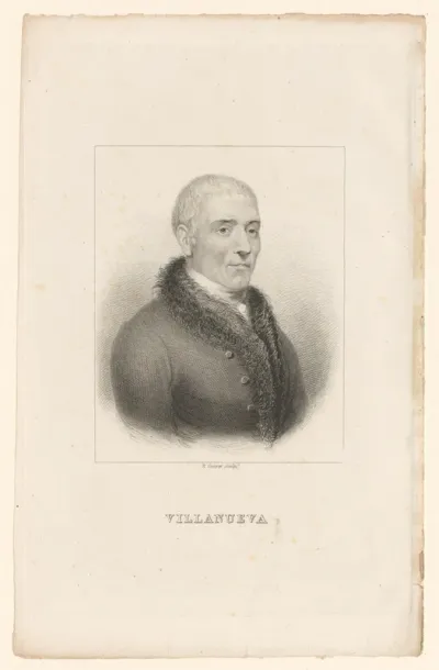 Portret van een man, mogelijk Juan de Villanueva