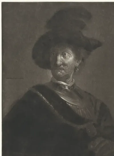 Portret van een man, mogelijk Rembrandts vader, Harmen Gerritsz. van Rijn