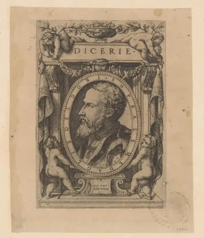 Portret van een man, mogelijk schrijver Anton Francesco Doni