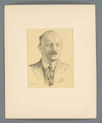Portret van een man, mogelijk William Henry Singer Jr.