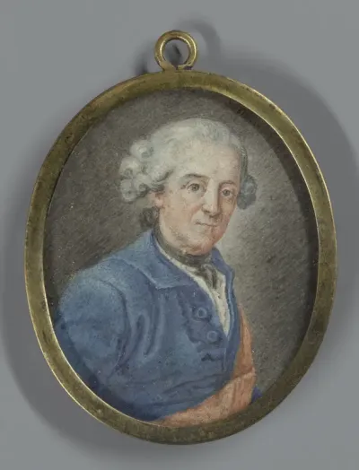 Portret van een man, vermoedelijk Frederik II (1712-86) de Grote, koning van Pruisen