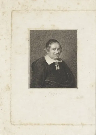 Portret van een man, vermoedelijk Willem Cornelisz. van Velden (1603-63)