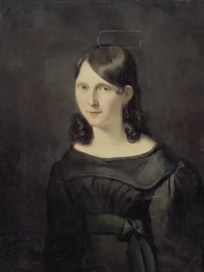 Portret van een meisje, vermoedelijk mejuffrouw Sligting