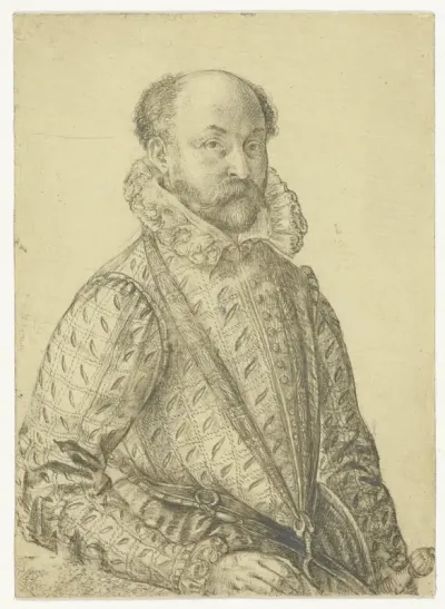 Portret van een militaire bevelhebber