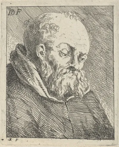 Portret van een monnik