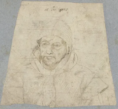 Portret van een monnik