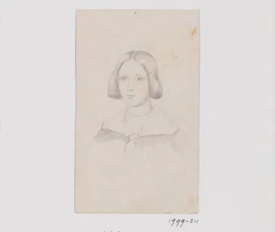 Portret van een onbekend Europees meisje