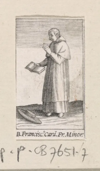 Portret van een onbekende franciscaner monnik, genaamd Franciscus