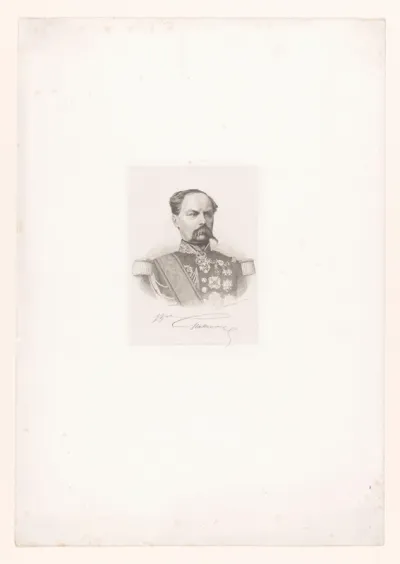 Portret van een onbekende generaal
