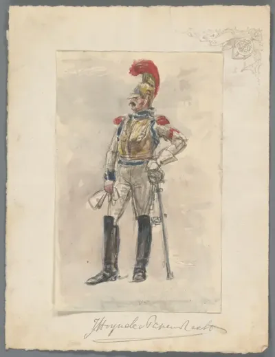 Portret van een onbekende generaal
