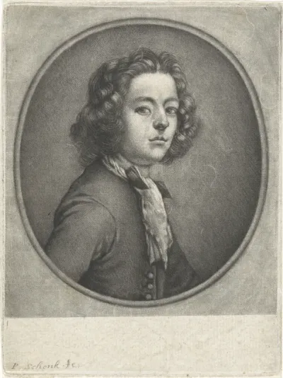 Portret van een onbekende jonge man