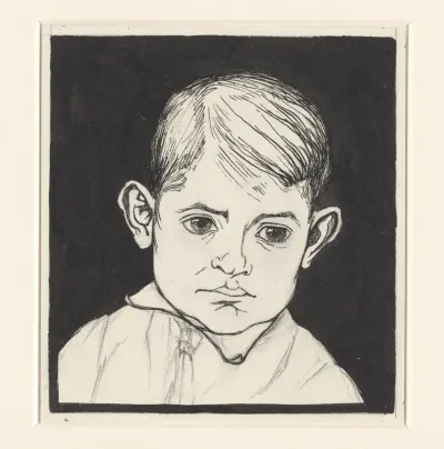 Portret van een onbekende jongen