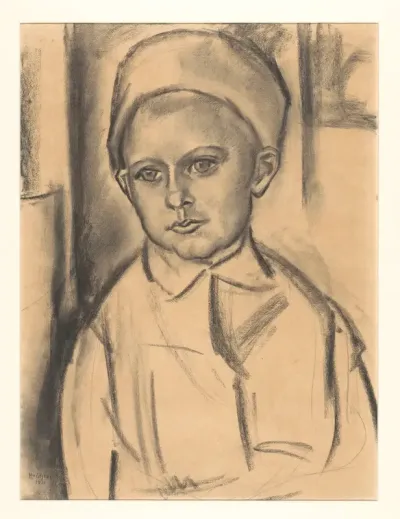 Portret van een onbekende jongen