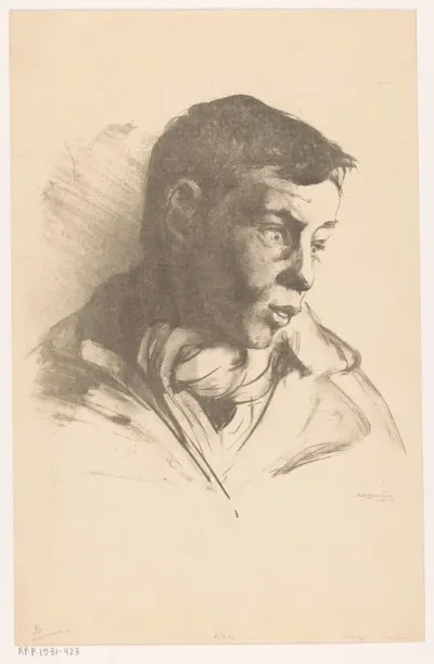 Portret van een onbekende jongen