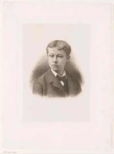 Portret van een onbekende jongen