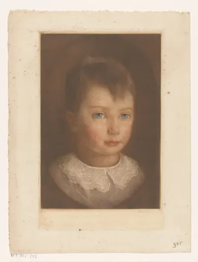 Portret van een onbekende jongen