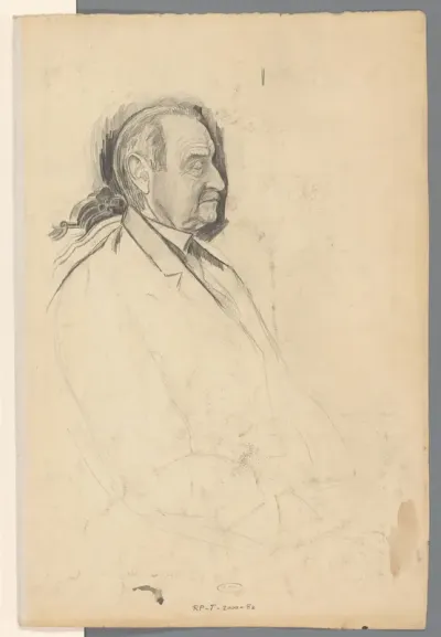 Portret van een onbekende man