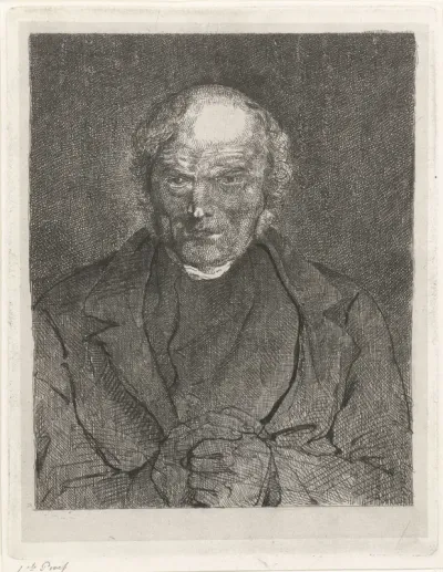Portret van een onbekende man