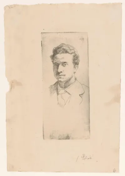 Portret van een onbekende man