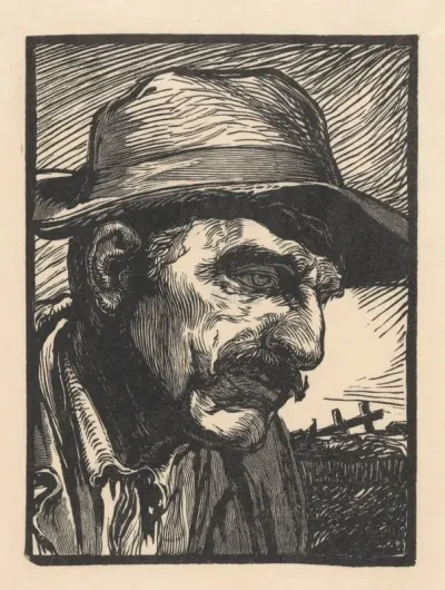 Portret van een onbekende man