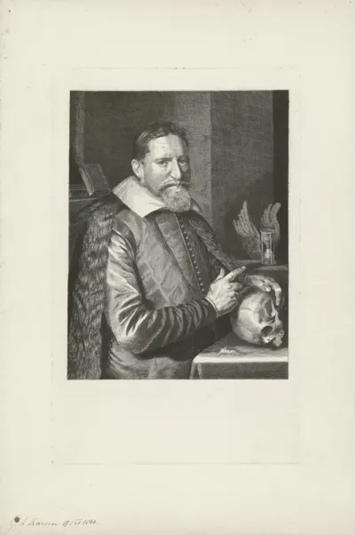 Portret van een onbekende man