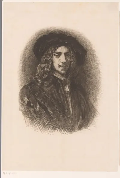 Portret van een onbekende man