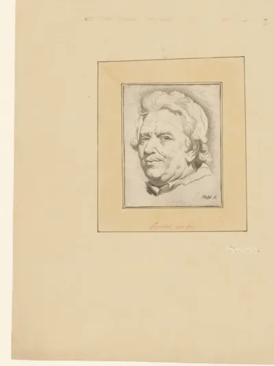 Portret van een onbekende man