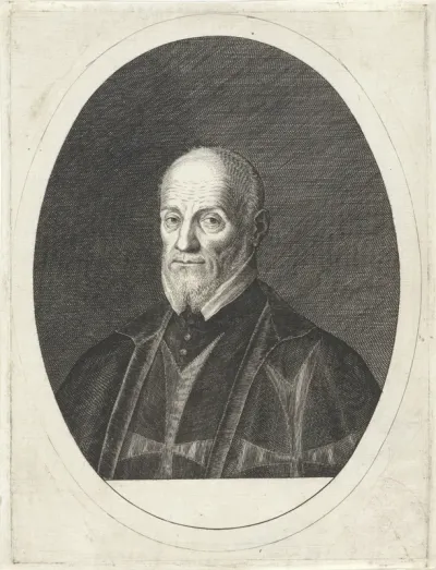 Portret van een onbekende man gekleed als een Maltheser ridder