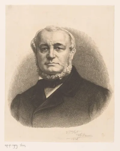 Portret van een onbekende man genaamd Raymaekers
